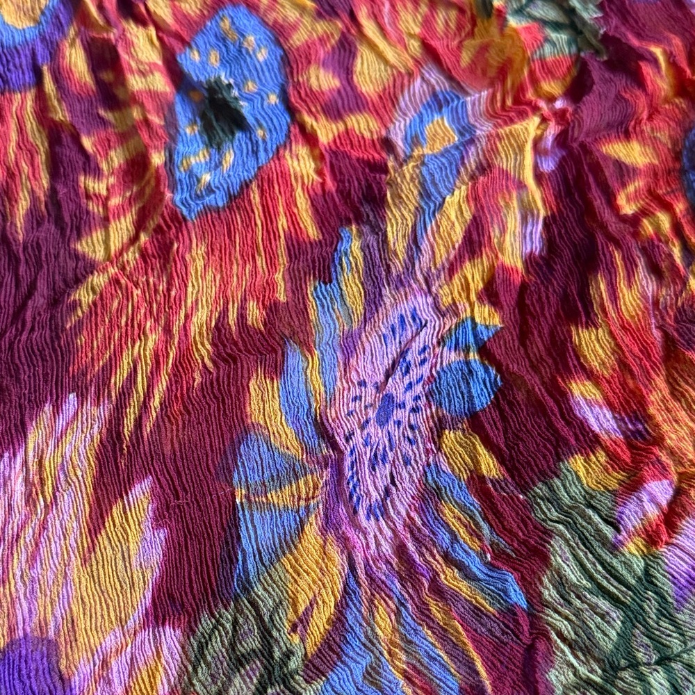 Floral Patterned Scarf - Picture 2 of 6